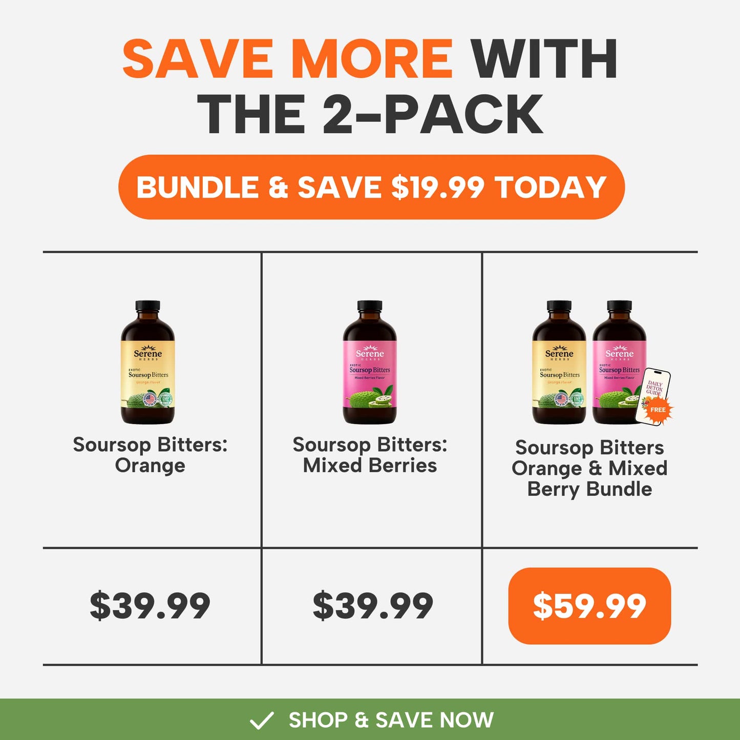 Paquete de desintoxicación doble