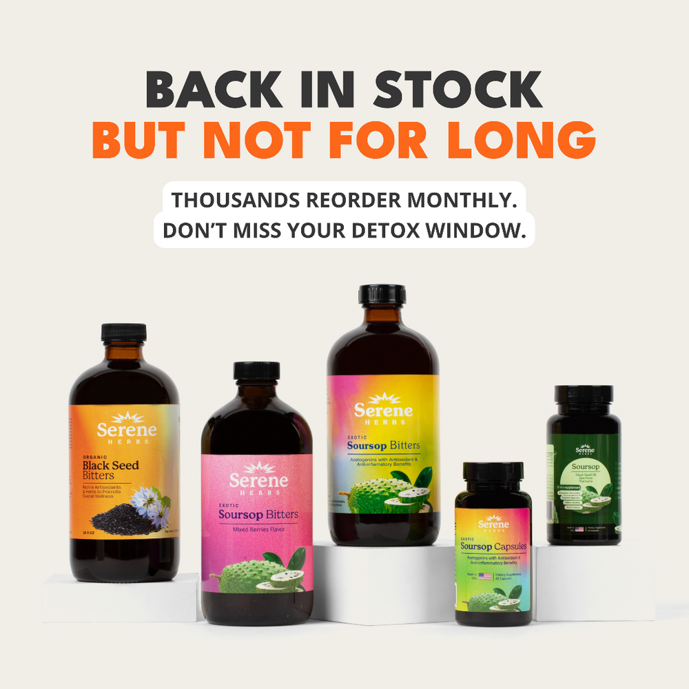 Soursop Bitters & Black Seed Bitters Bundle | New