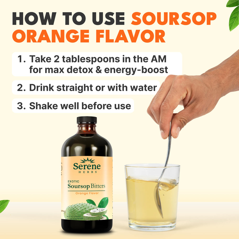 Soursop Bitters: Orange Flavor