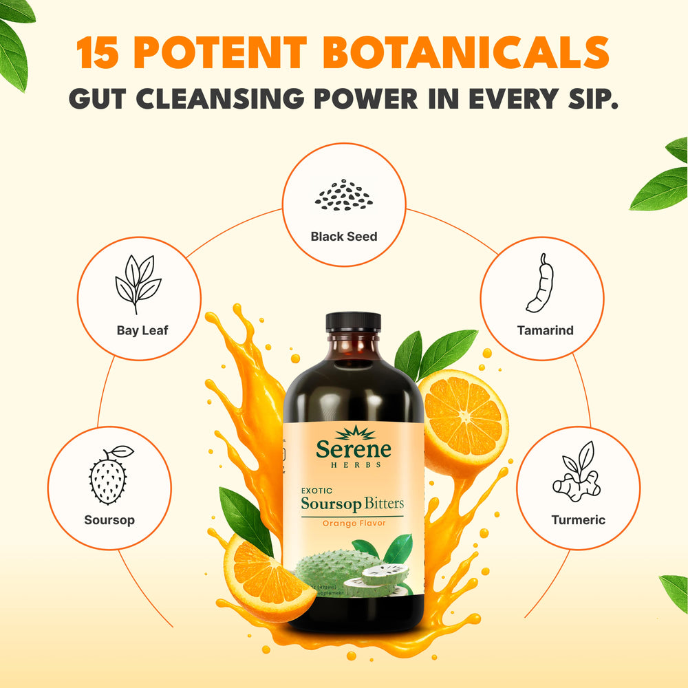 Soursop Bitters: Orange Flavor