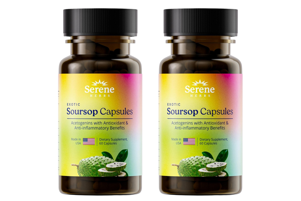 Soursop Capsules: Daily Holistic Blend