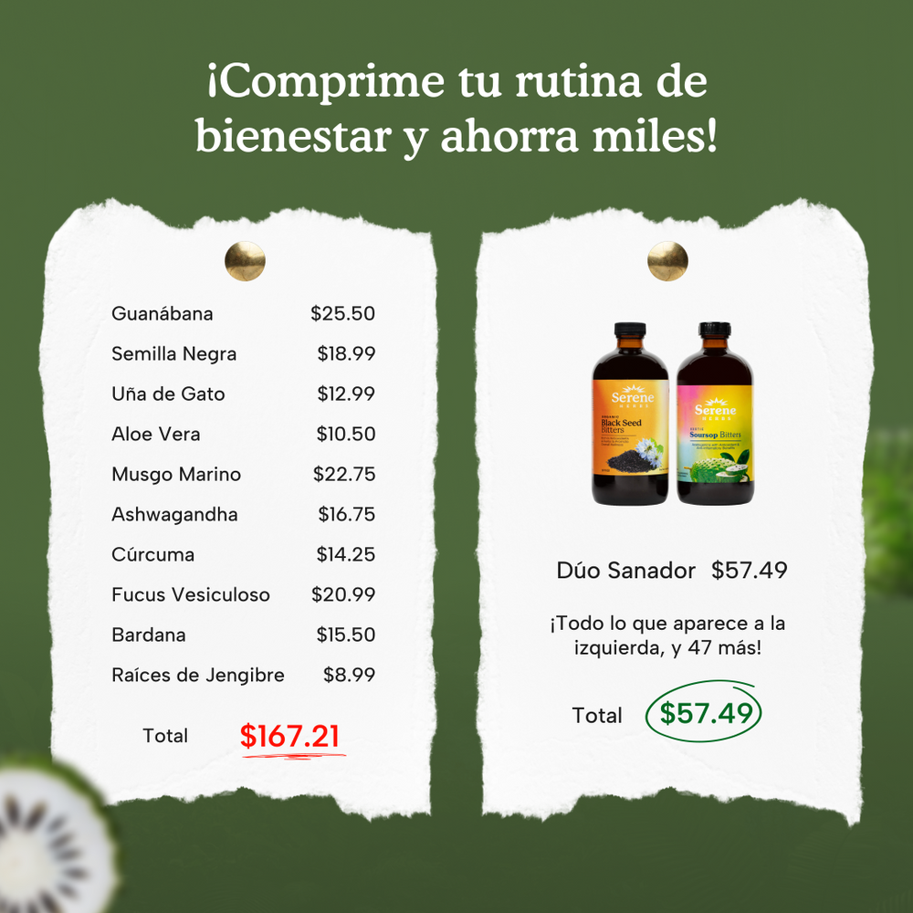 Soursop Bitters & Black Seed Bitters Bundle