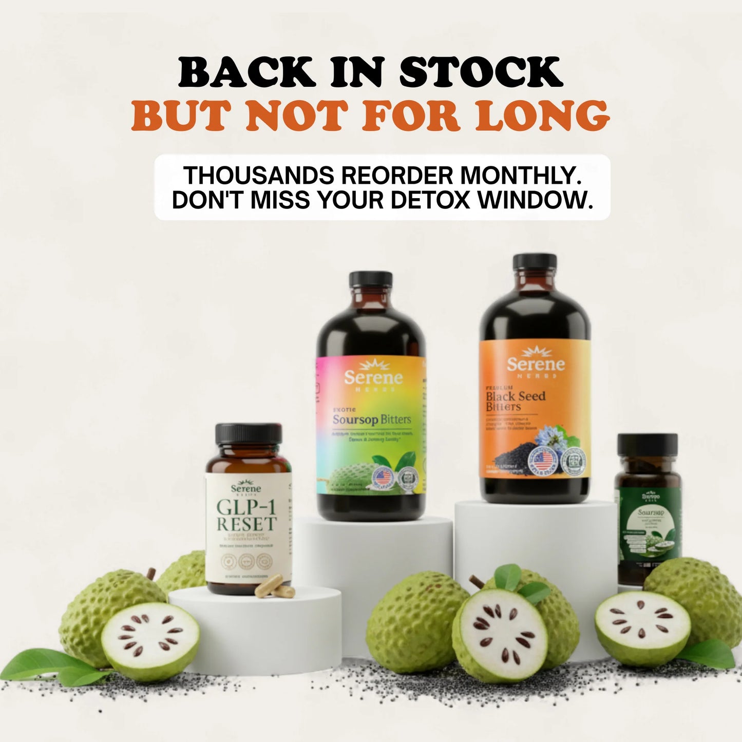 Soursop Bitters & Black Seed Bitters Bundle