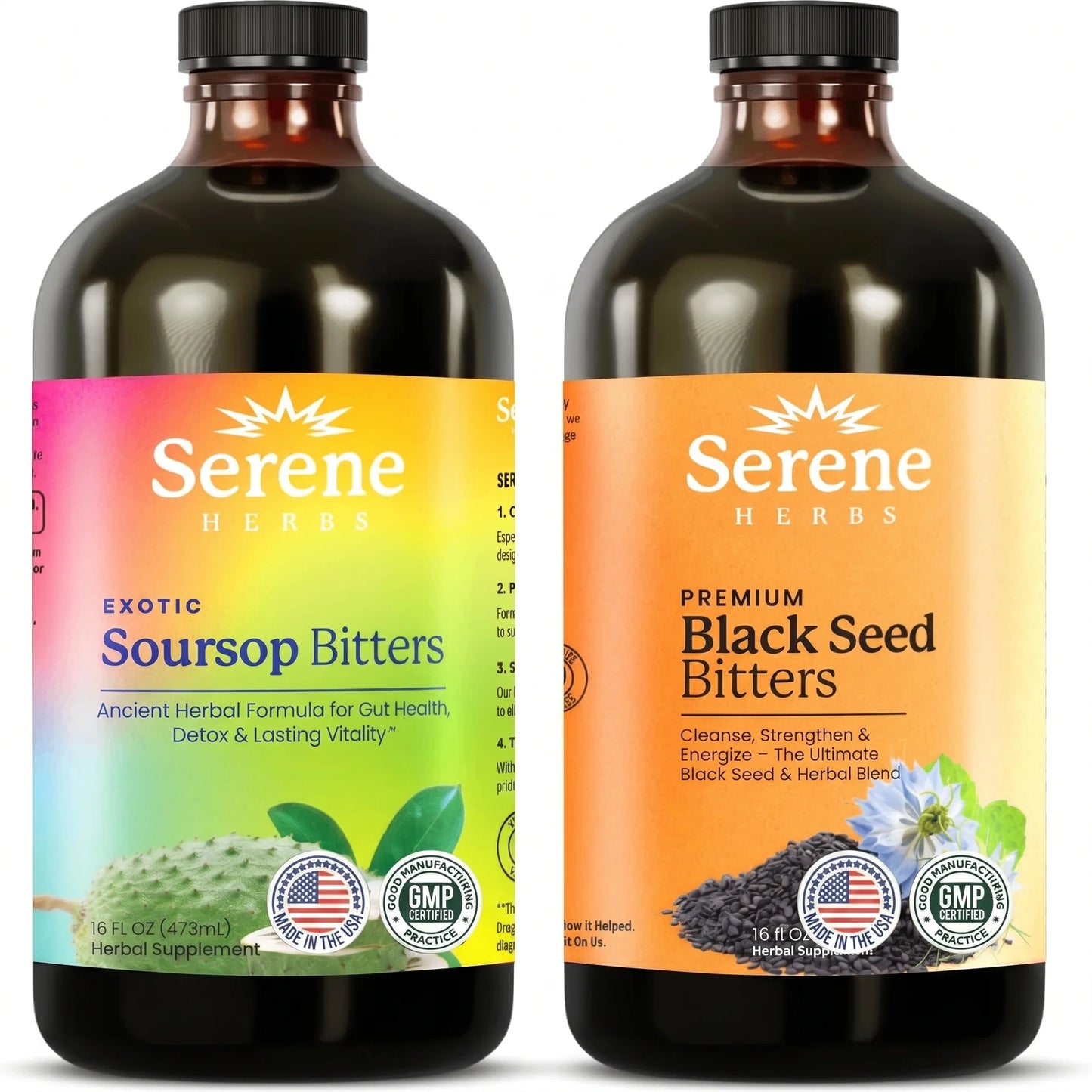 Soursop Bitters & Black Seed Bitters Bundle