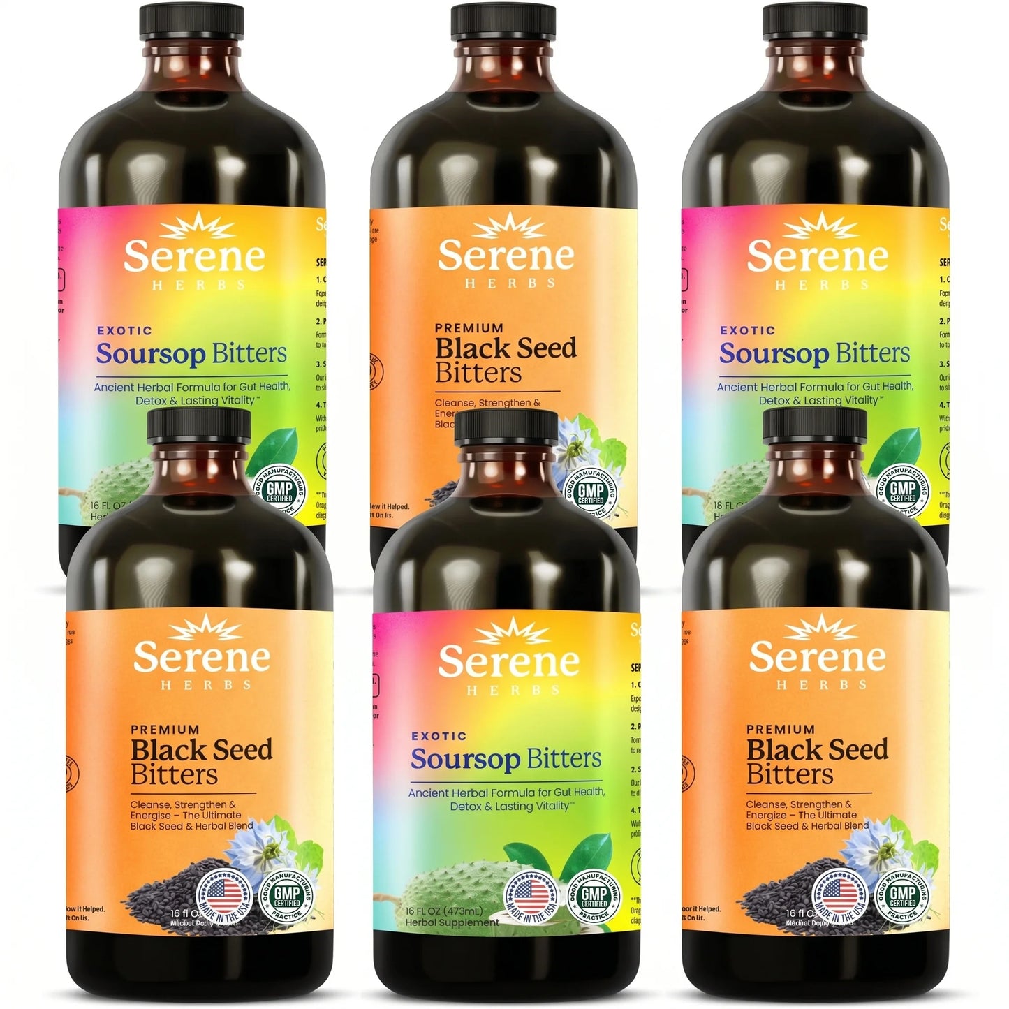 Soursop Bitters & Black Seed Bitters Bundle