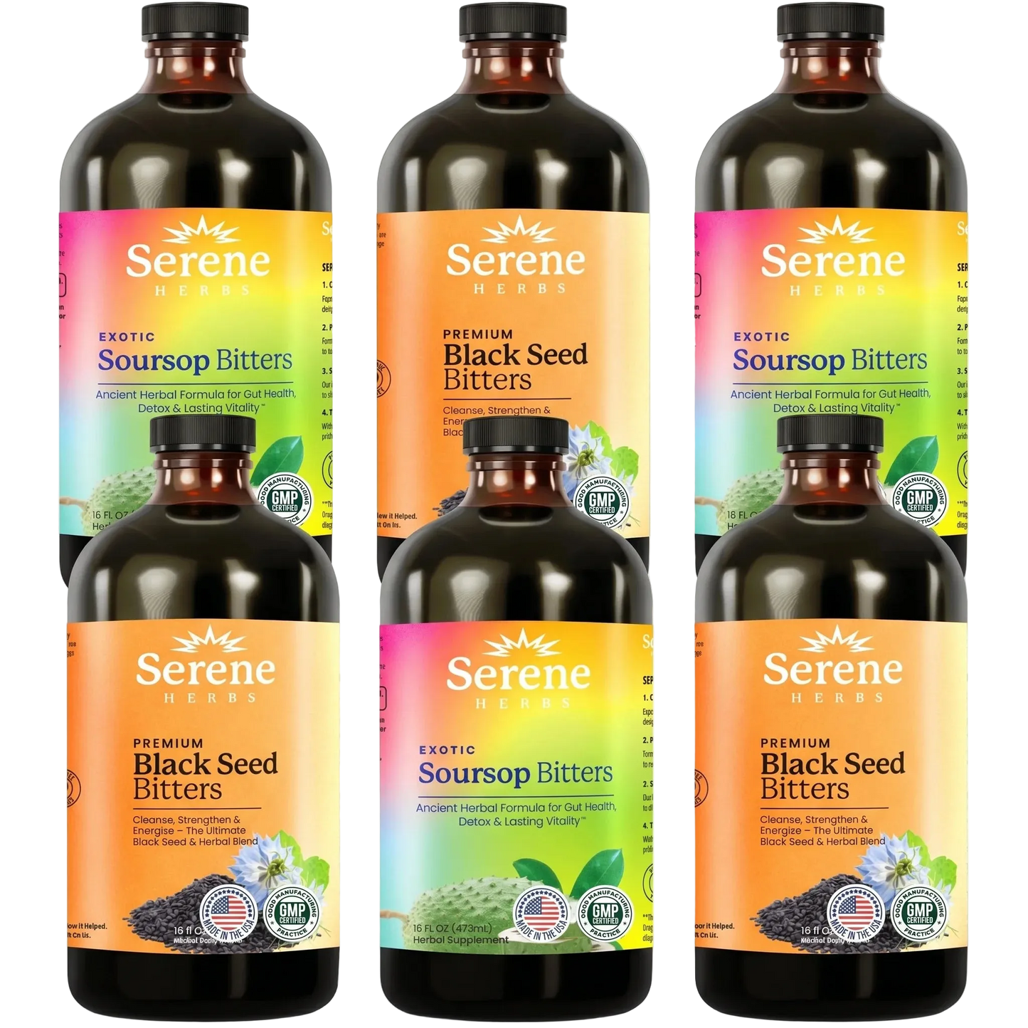 Soursop Bitters & Black Seed Bitters Bundle