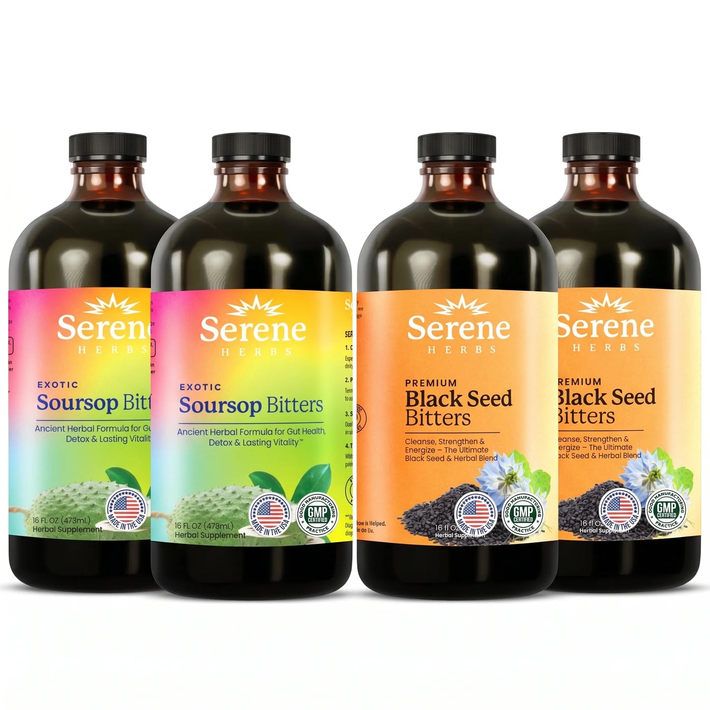 Soursop Bitters & Black Seed Bitters Bundle