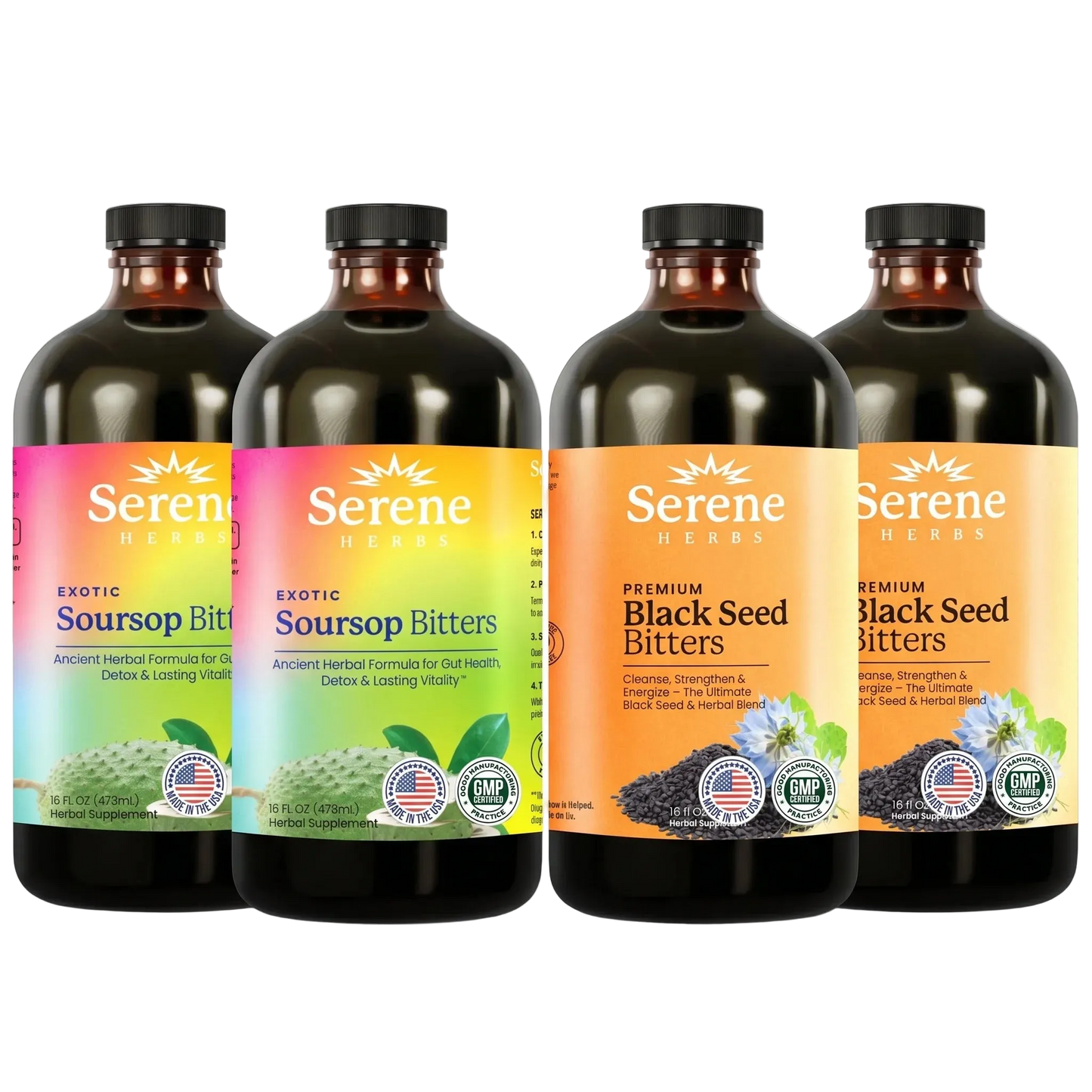 Soursop Bitters & Black Seed Bitters Bundle