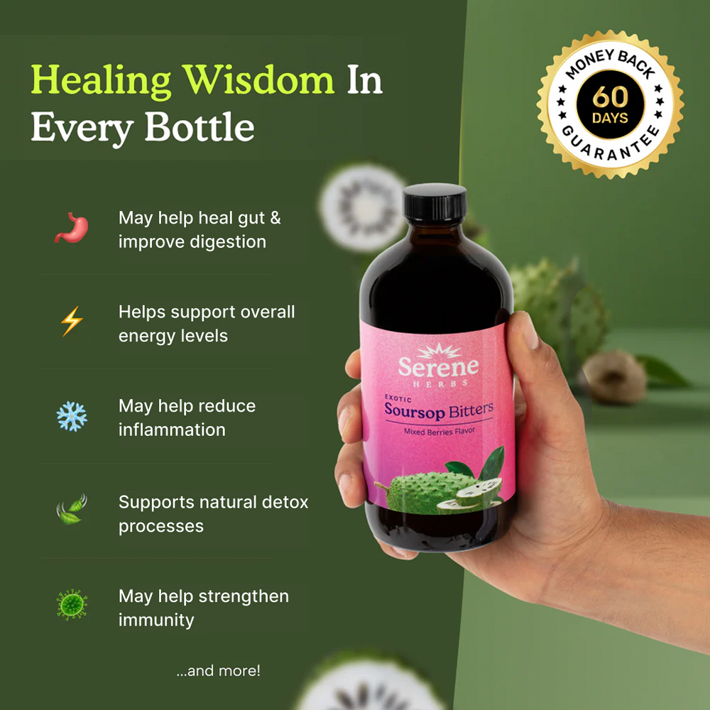 Soursop Bitters: Mixed Berries Flavor