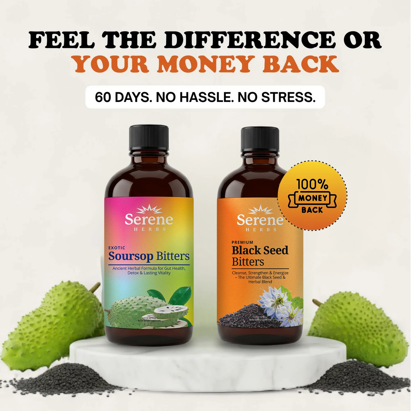 Soursop Bitters & Black Seed Bitters Bundle