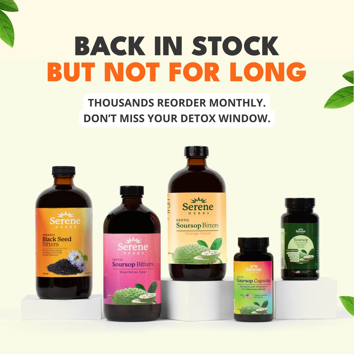 Soursop Bitters: Orange Flavor