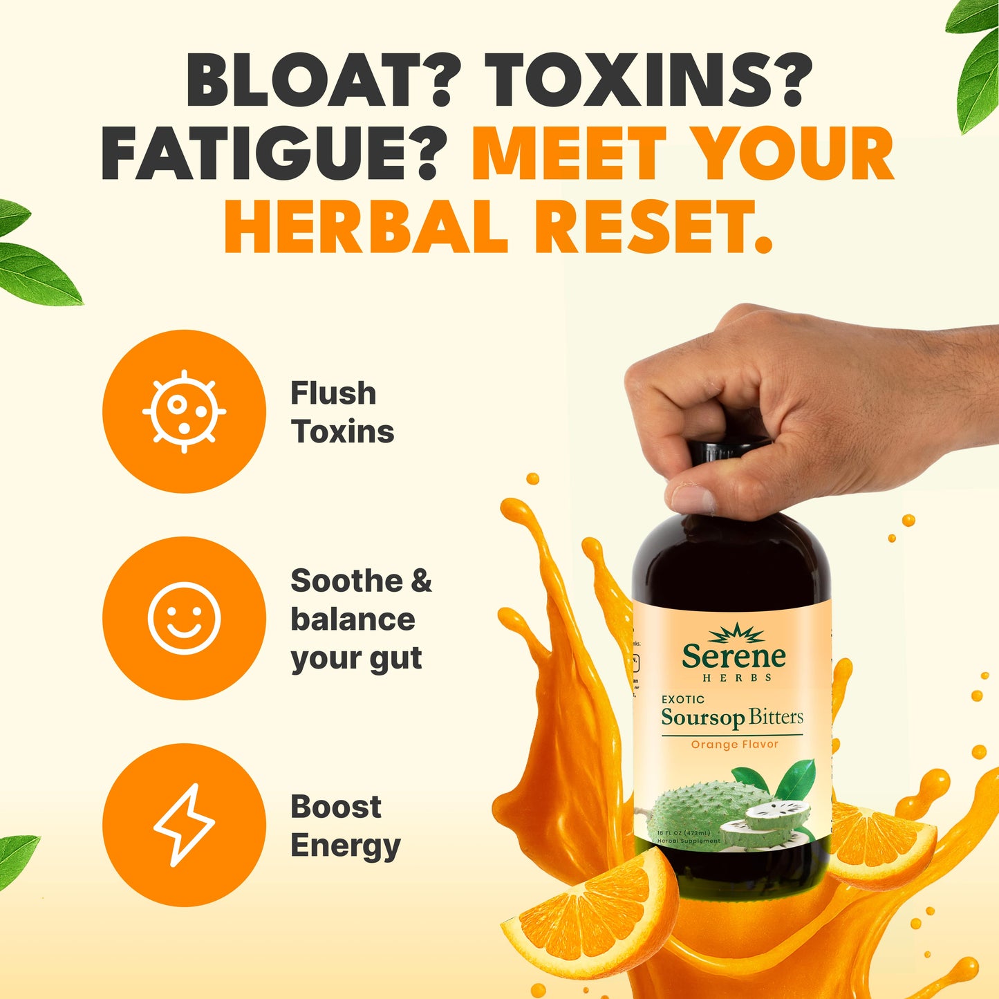 Soursop Bitters: Orange Flavor