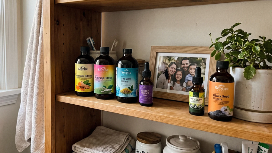 Serene Herbs at home
