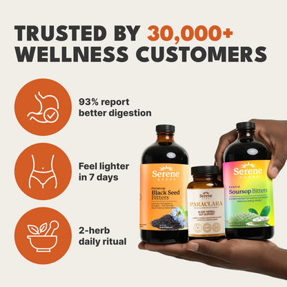 Soursop Bitters, Black Seed Bitters & Parasite Cleanser Bundle