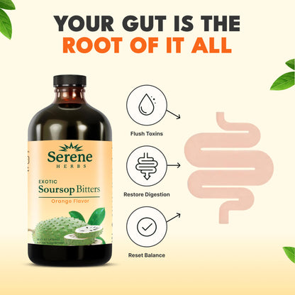 Soursop Bitters: Orange Flavor