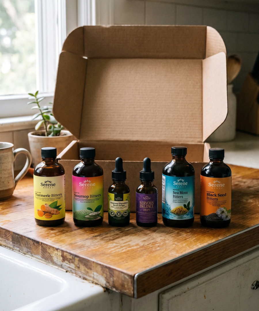 The five Serene Herbs formulas