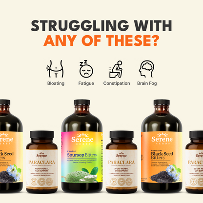 Soursop Bitters, Black Seed Bitters & Parasite Cleanser Bundle
