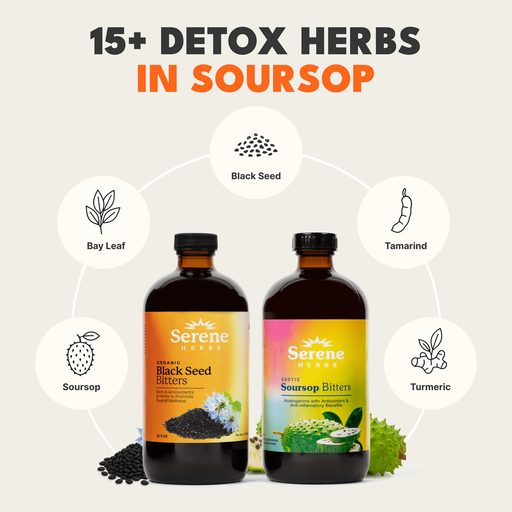 Soursop Bitters & Black Seed Bitters Bundle