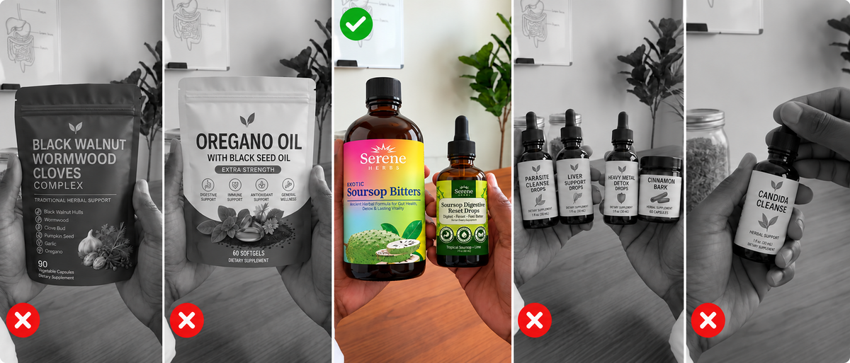 Only Sea Moss Bitters passed all five standards