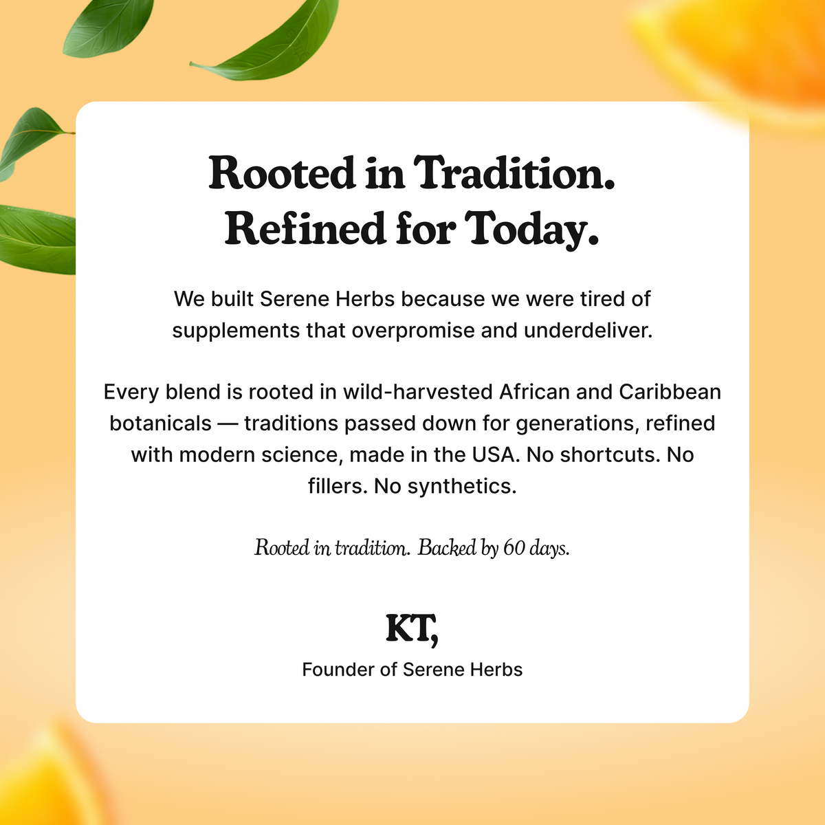Brand Story: Rooted in African and Caribbean herbal tradition