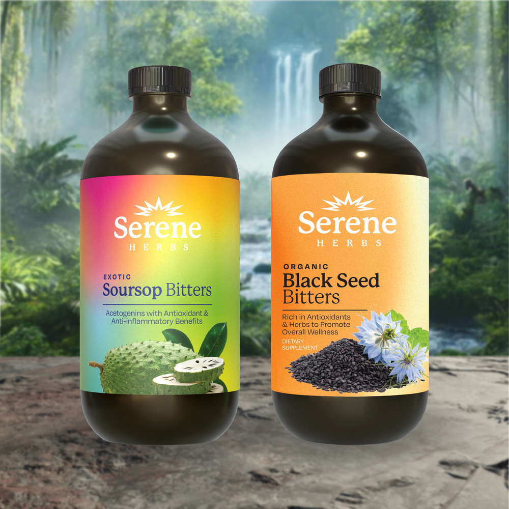 Soursop Bitters & Black Seed Bitters Bundle