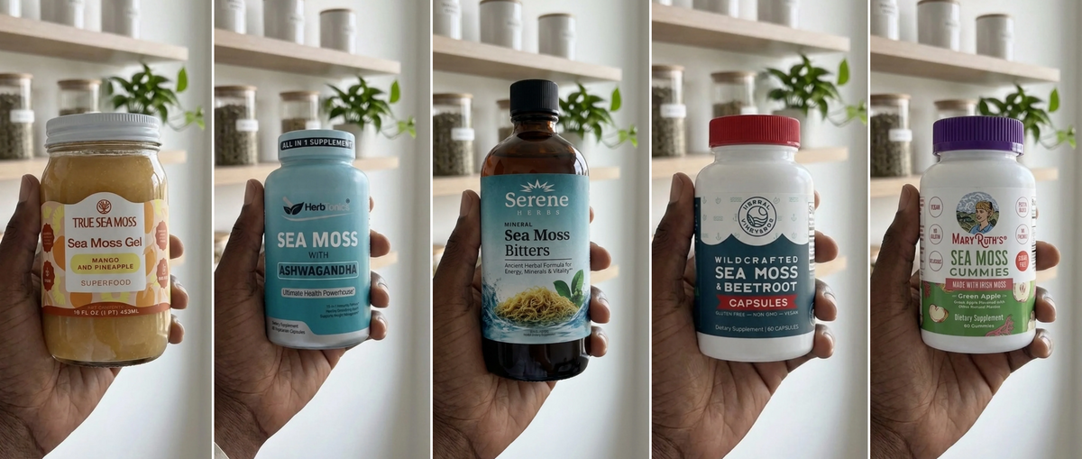 I've Tested The 5 Most Popular Types of Sea Moss Supplements — And Only 1 Actually Worked