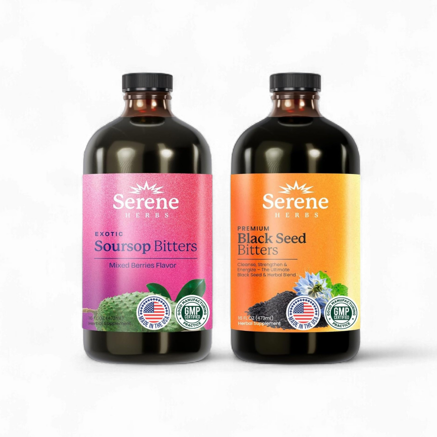 Soursop Mixed Berry & Black Seed Bitters Bundle