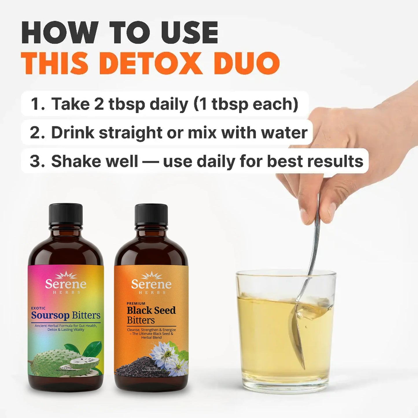 Soursop Bitters & Black Seed Bitters Bundle