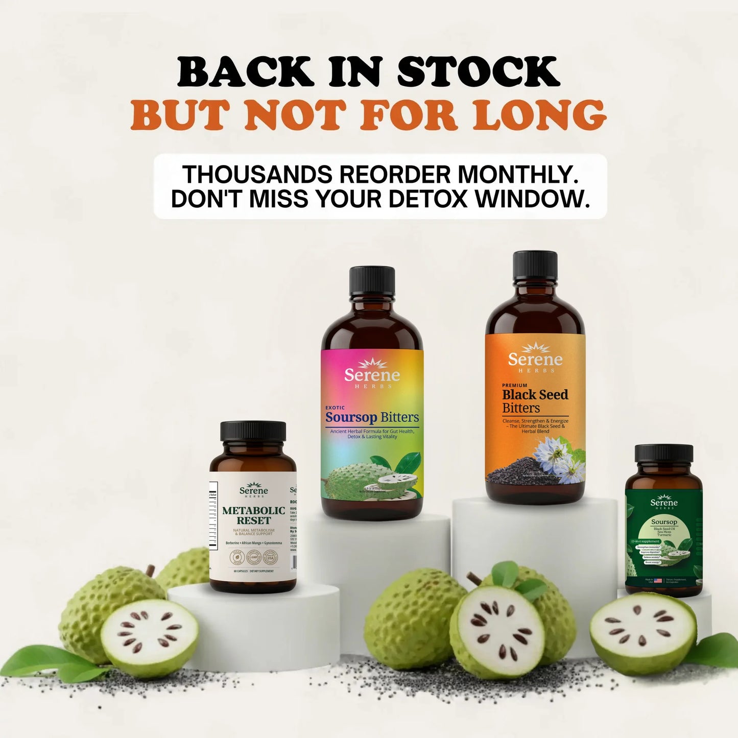 Soursop Bitters & Black Seed Bitters Bundle
