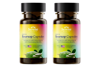 Soursop Capsules: Daily Holistic Blend