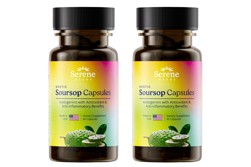 Soursop Capsules: Daily Holistic Blend