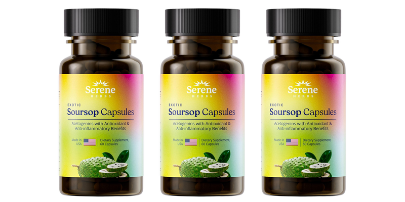 Soursop Capsules: Daily Holistic Blend