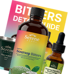 Soursop Daily Gut Drops + Bitters Detox Guide PDF + Daily Wellness Shot Glass