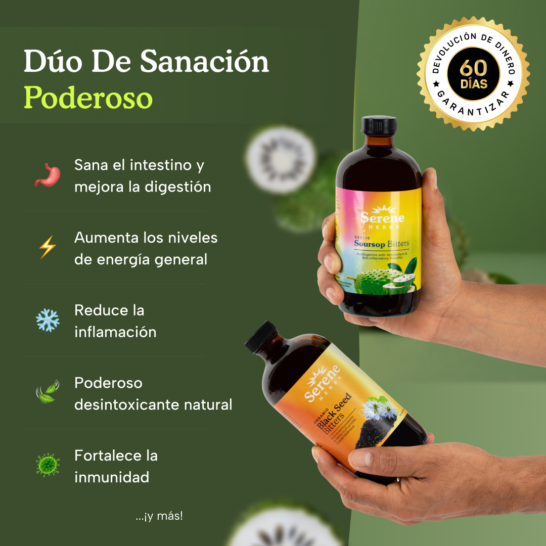 Soursop Bitters & Black Seed Bitters Bundle