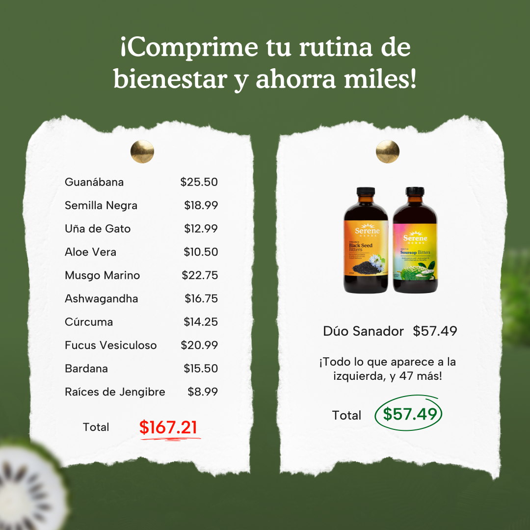 Soursop Bitters & Black Seed Bitters Bundle