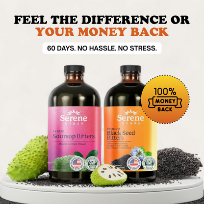 Soursop Mixed Berry & Black Seed Bitters Bundle
