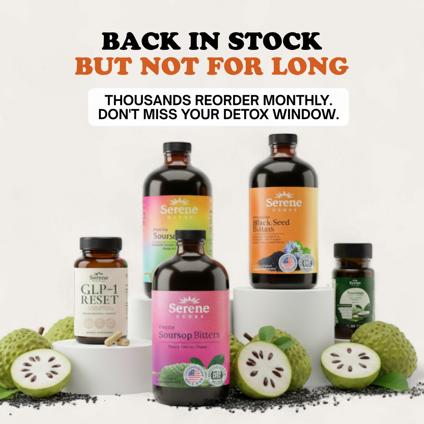 Soursop Mixed Berry & Black Seed Bitters Bundle