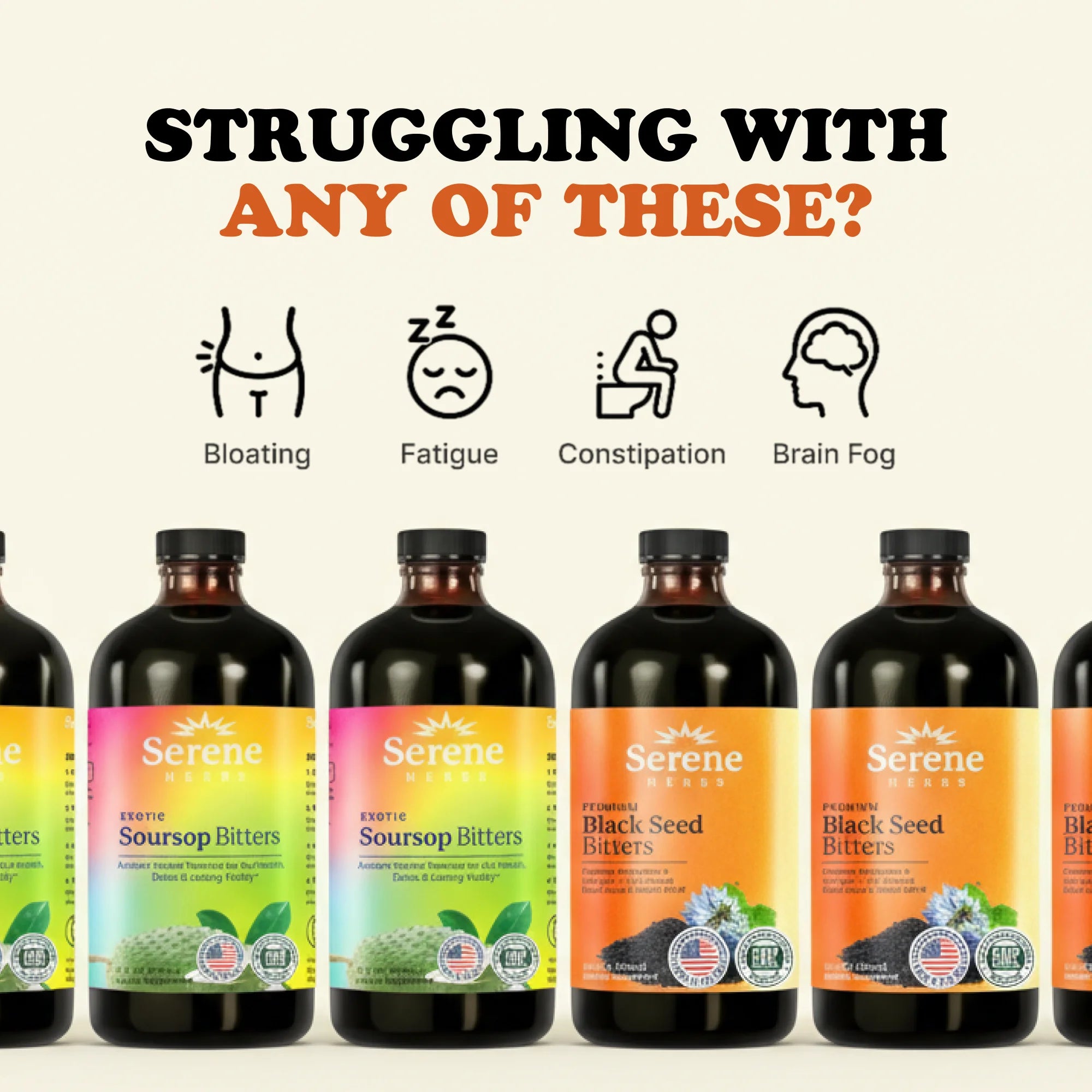 Soursop Bitters & Black Seed Bitters Bundle