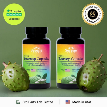 Soursop Capsules: Daily Holistic Blend