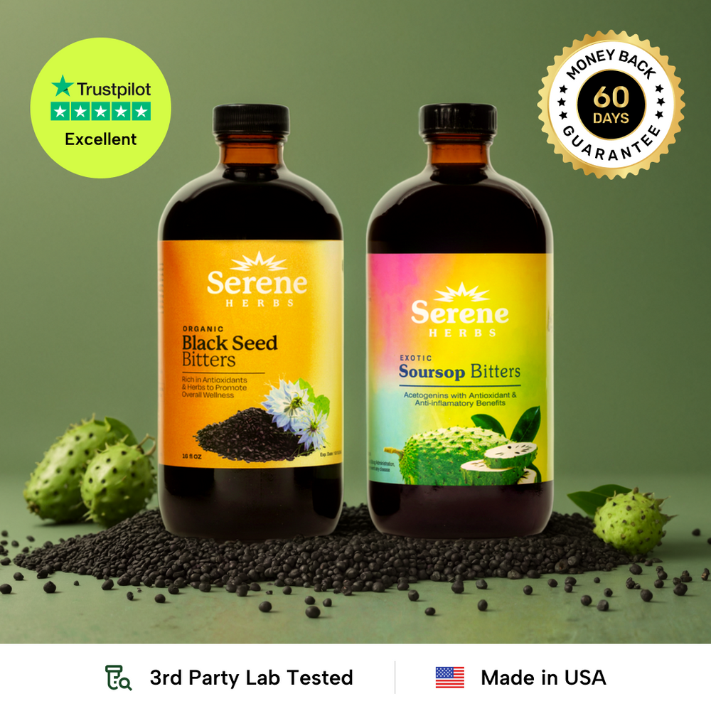 Soursop Bitters & Black Seed Bitters Bundle