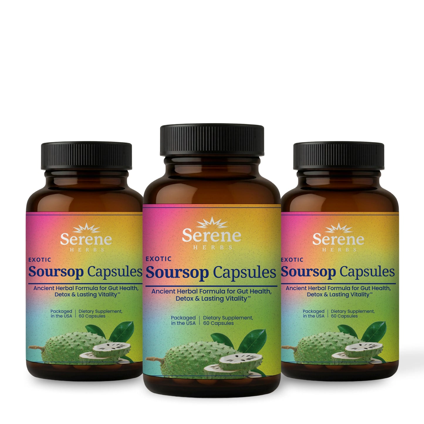 Soursop Capsules: Daily Holistic Blend