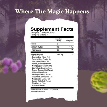 Soursop Bitters: Mixed Berries Flavor