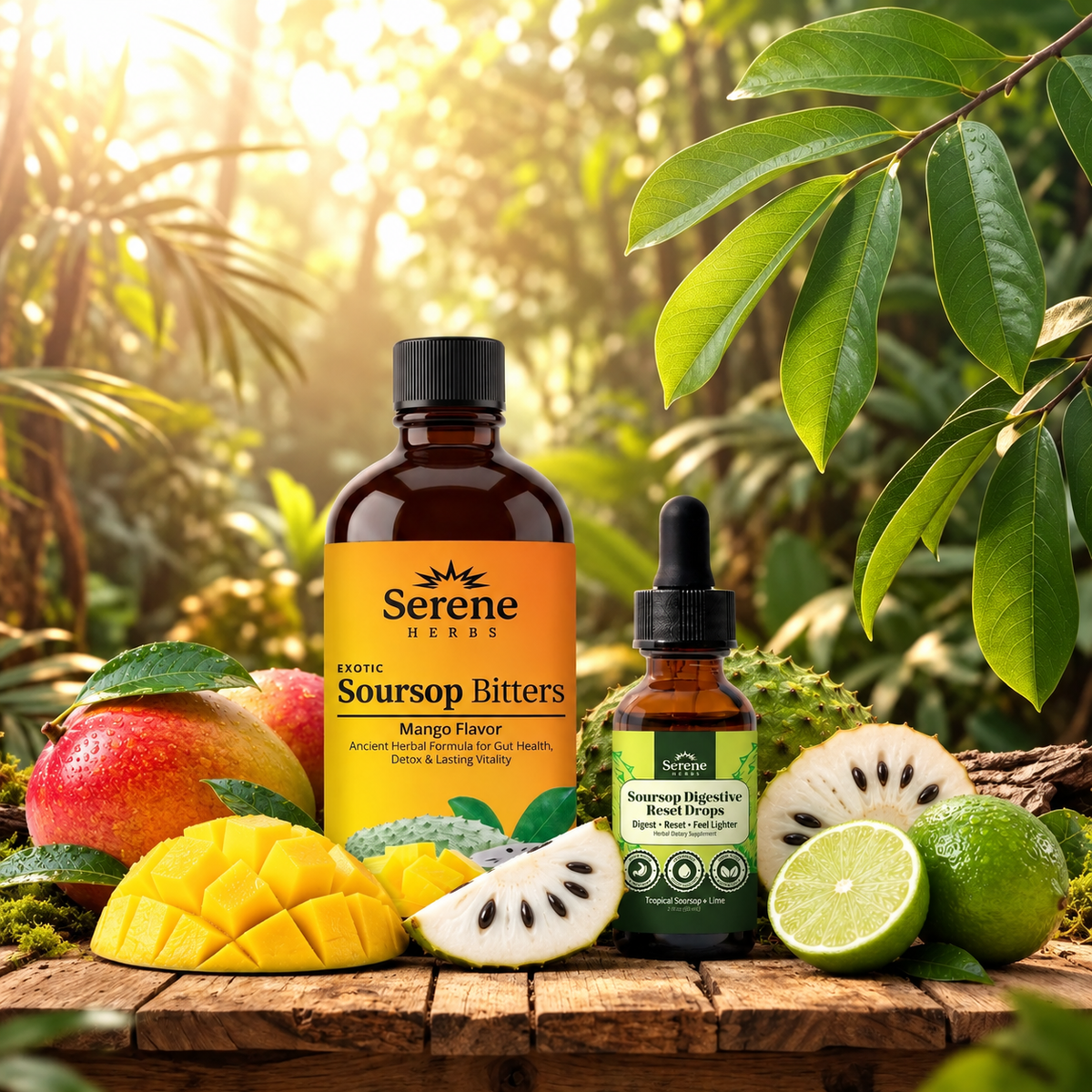 Soursop Bitters Mango with Soursop Daily Gut Drops