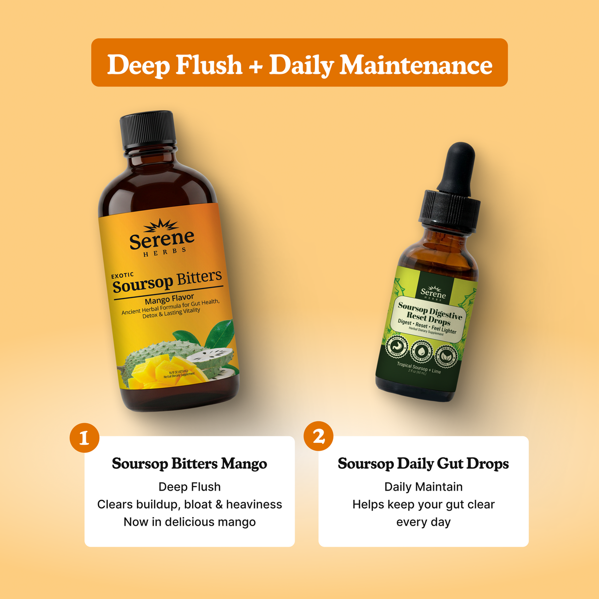 Dosage · Your Daily Flush + Maintain Routine
