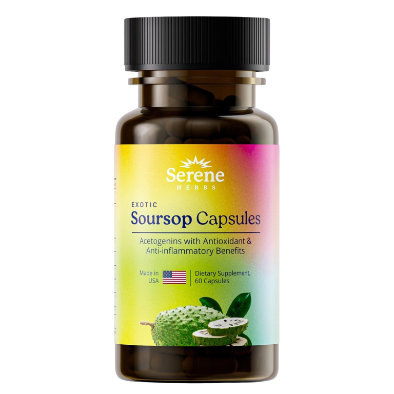 Soursop Capsules: Daily Holistic Blend – Serene Herbs