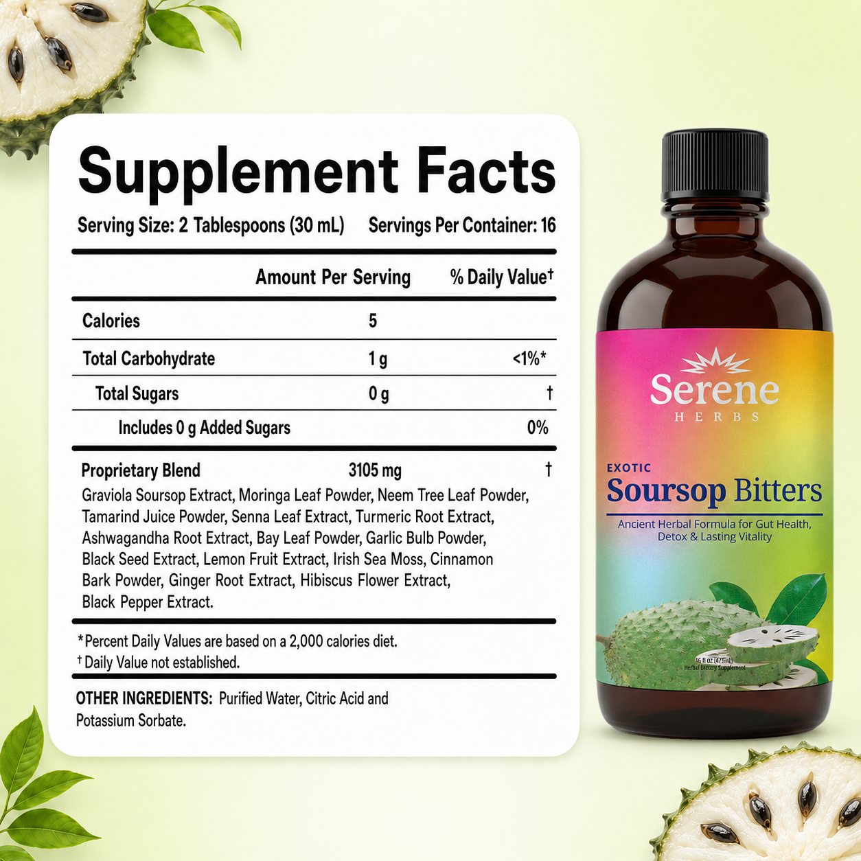 Read the label / Supplement Facts
