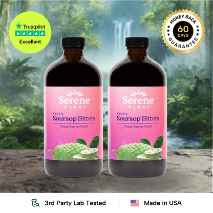 Soursop Bitters: Mixed Berries Flavor