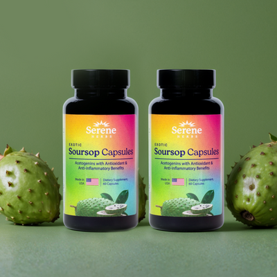 Soursop Capsules: Daily Holistic Blend