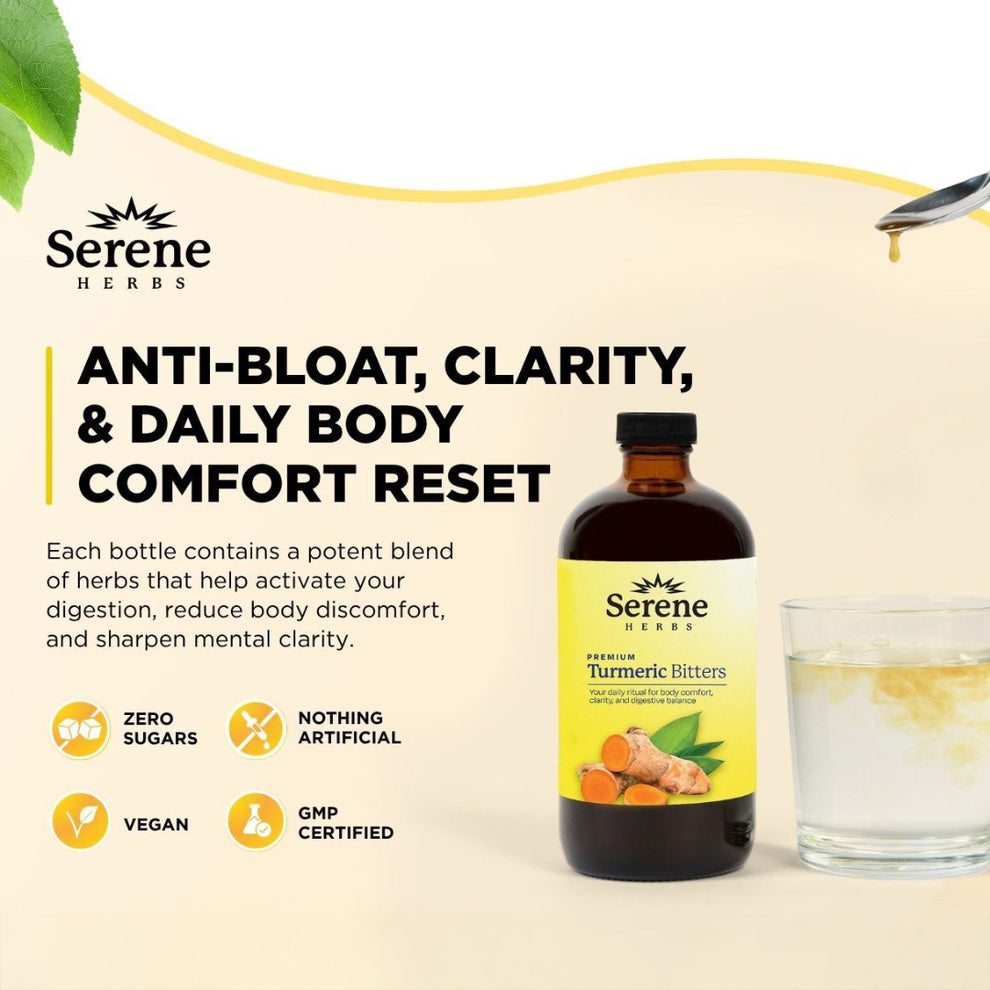 Turmeric Bitters – Serene Herbs