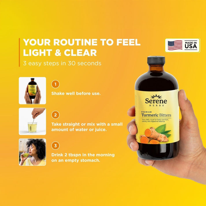 Turmeric Bitters – Serene Herbs